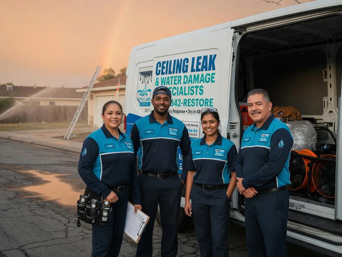 Ceiling Leak Cleanup company in Philo, CA
